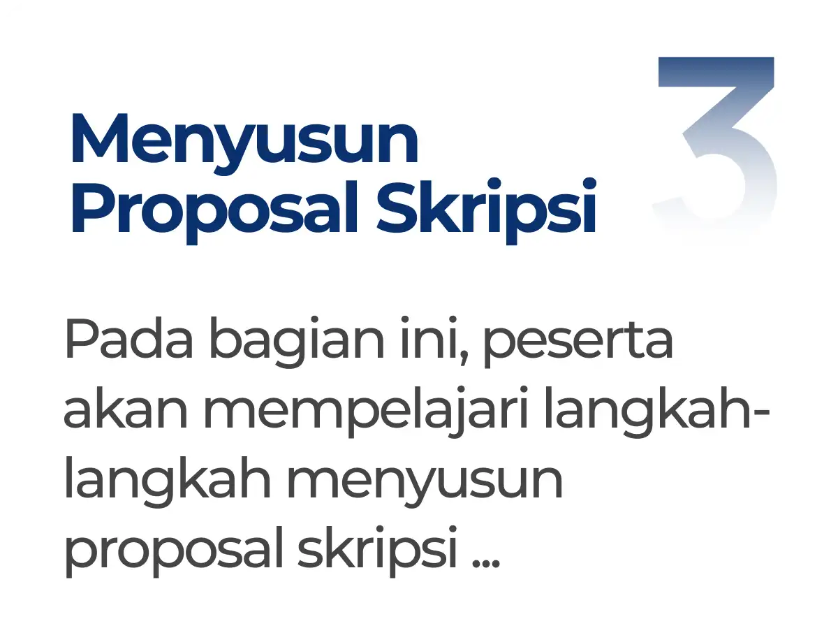 Menyusun Proposal Skripsi