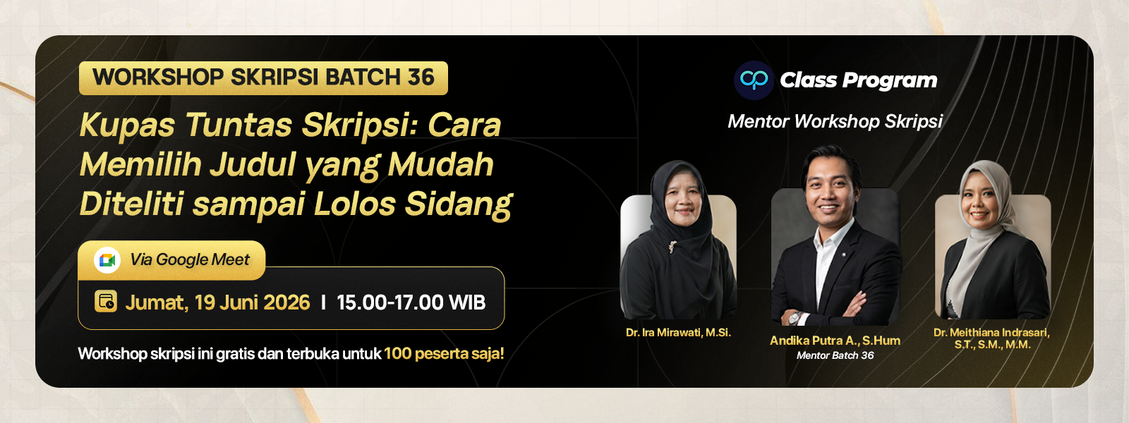 Slide Workshop Skripsi