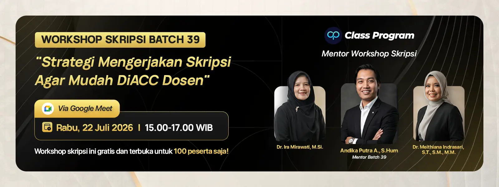 Slide Workshop Skripsi
