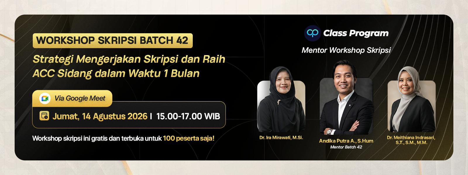 Slide Workshop Skripsi