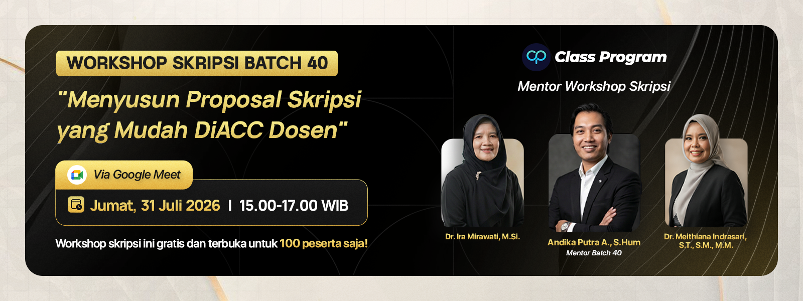 Slide Workshop Skripsi