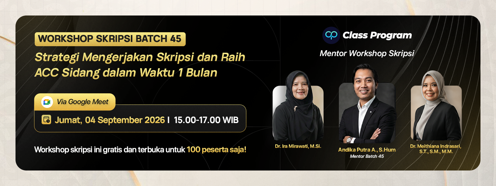 Slide Workshop Skripsi