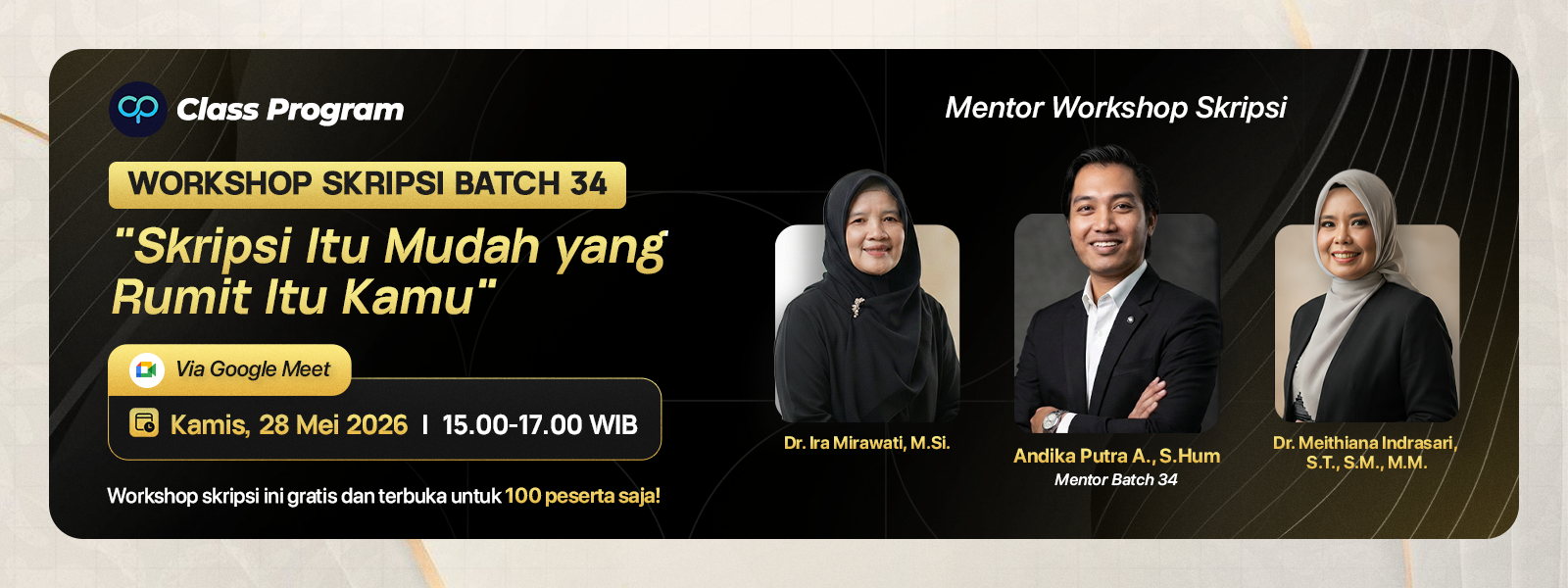 Slide Workshop Skripsi