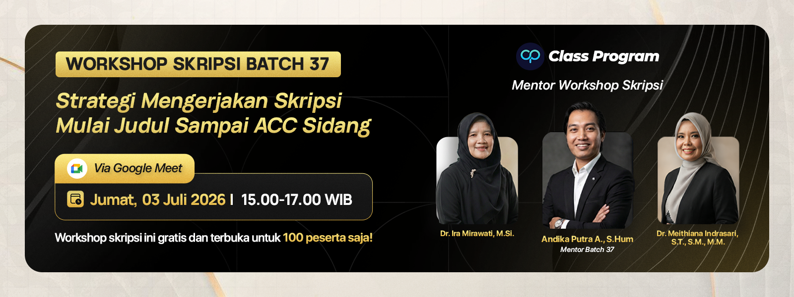 Slide Workshop Skripsi