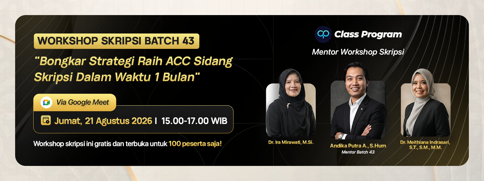 Slide Workshop Skripsi